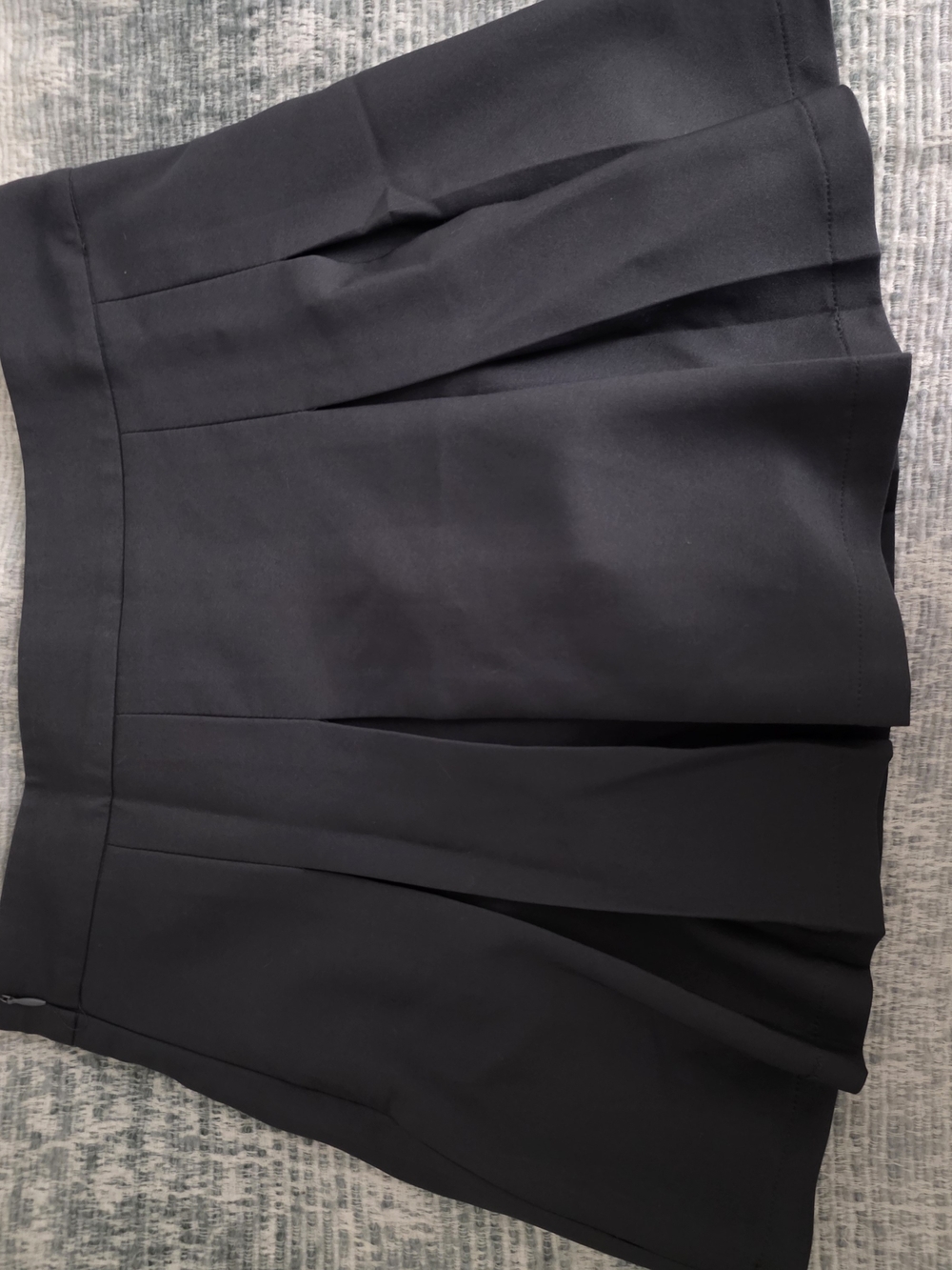 Women's Dark Grey Pleated Skirt